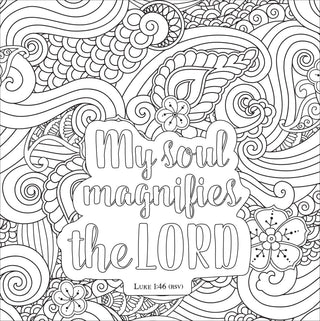 Blessed Artist's Coloring Book | Christian Adult Coloring Book