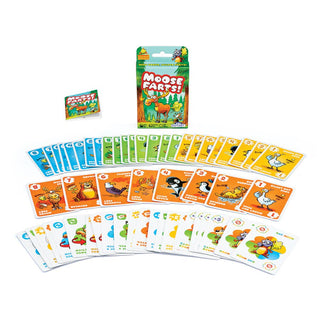 Moose Farts Wildlife Card Game