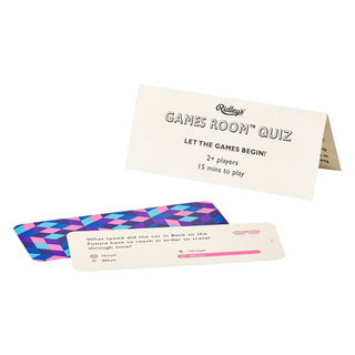 Games Room Eighties Pop Culture Trivia Card Game