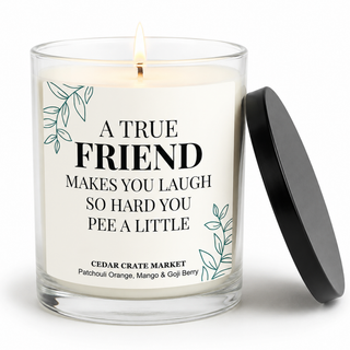 Best Friend Candle, Patchouli Orange Scent