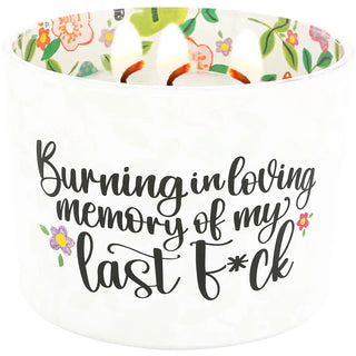 My Last F*ck Candle