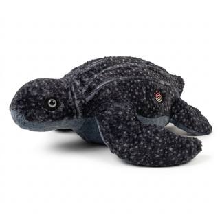 Cleaned-up Fahlo leatherback turtle plush photo