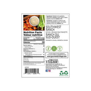 Southwest Ranch Dip Recipe Box