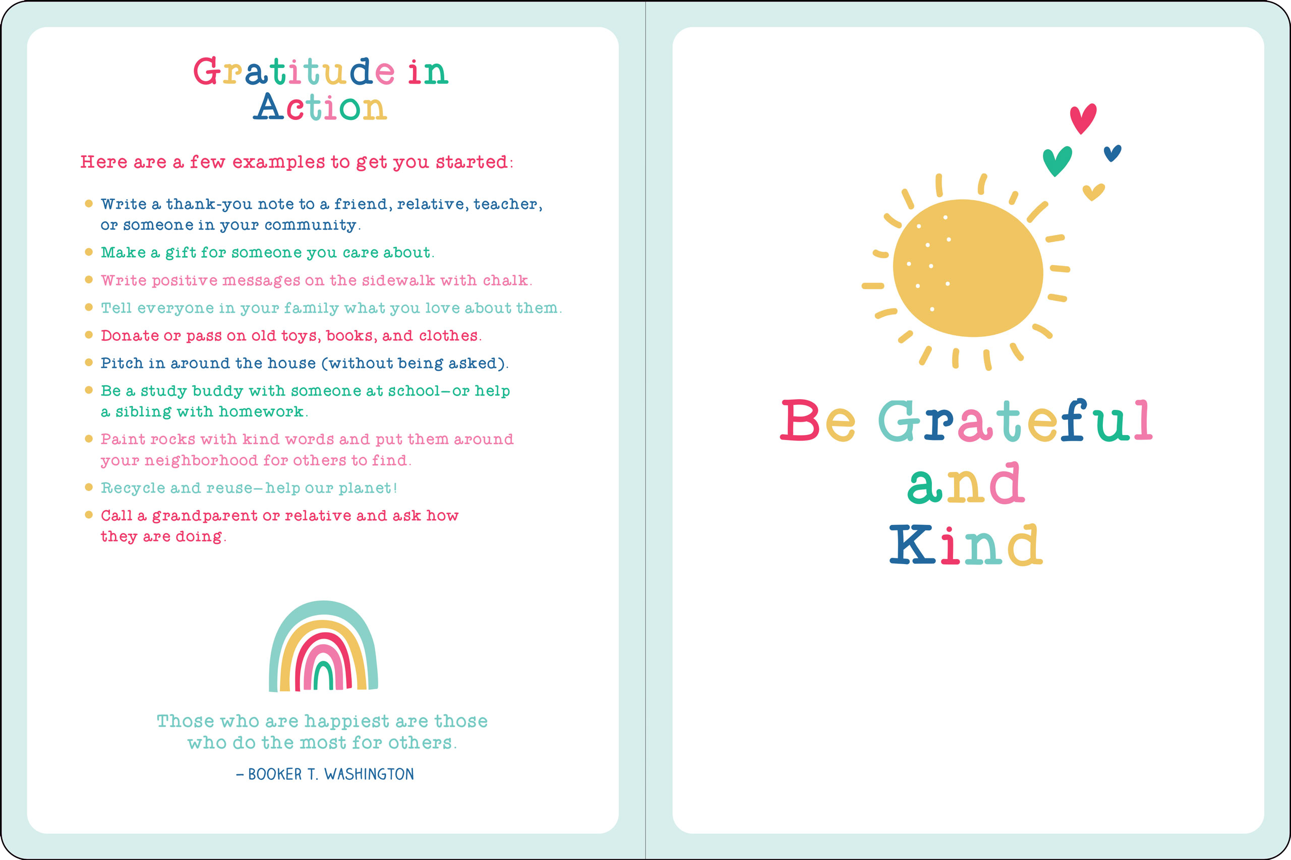 Kids’ Daily Gratitude Journal