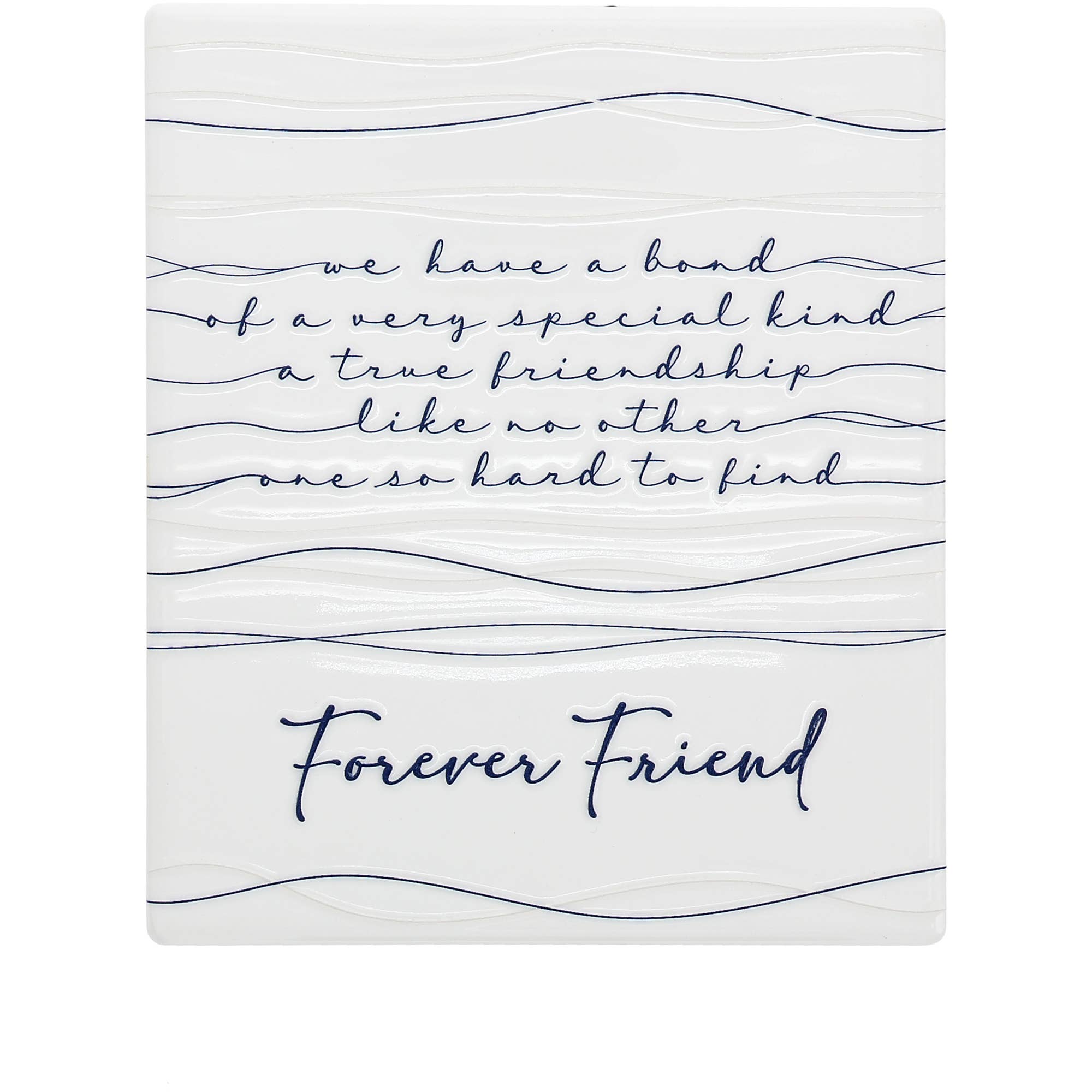 Friend Ceramic Plaque