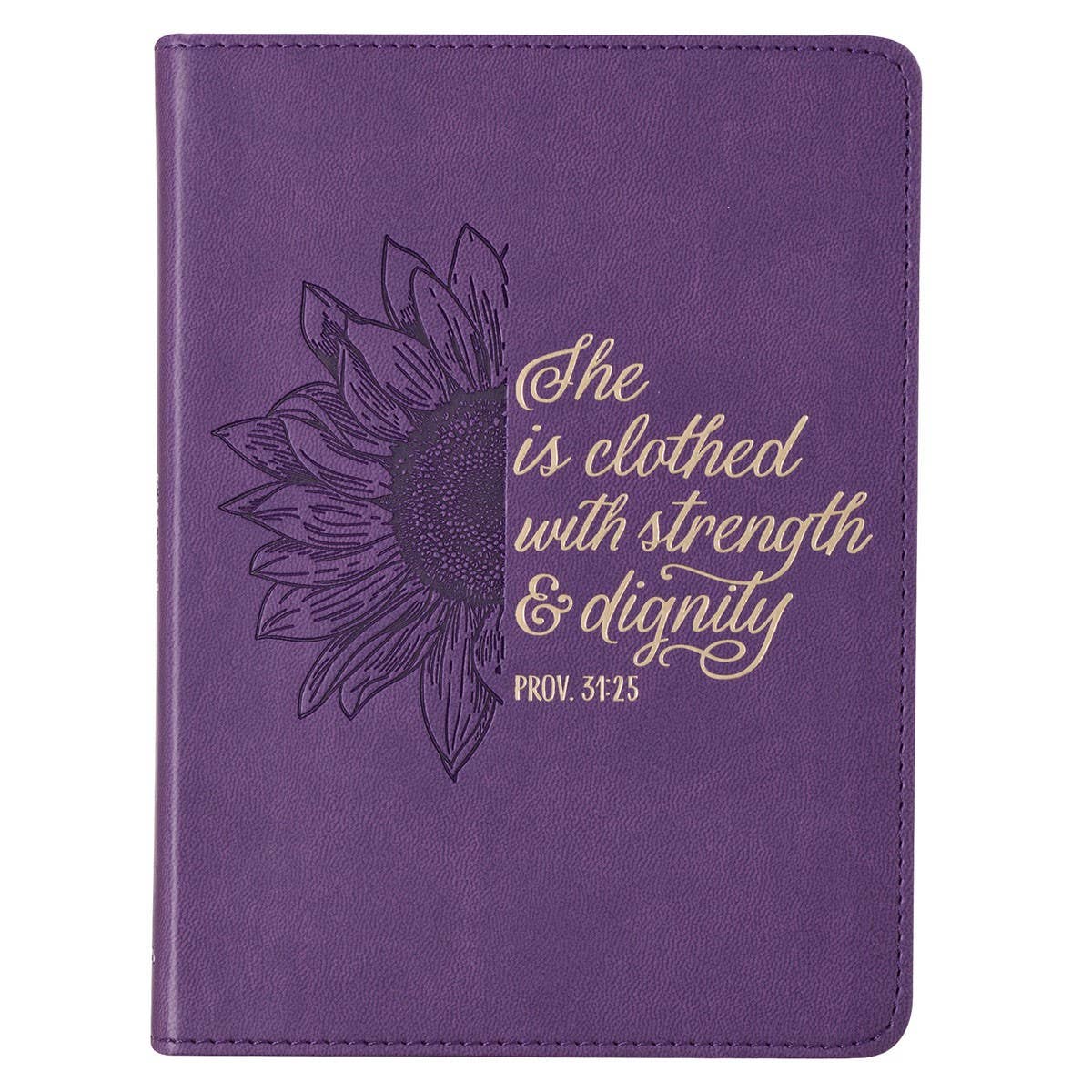 Journal Handy Purple Strength & Dignity Prov. 31:25