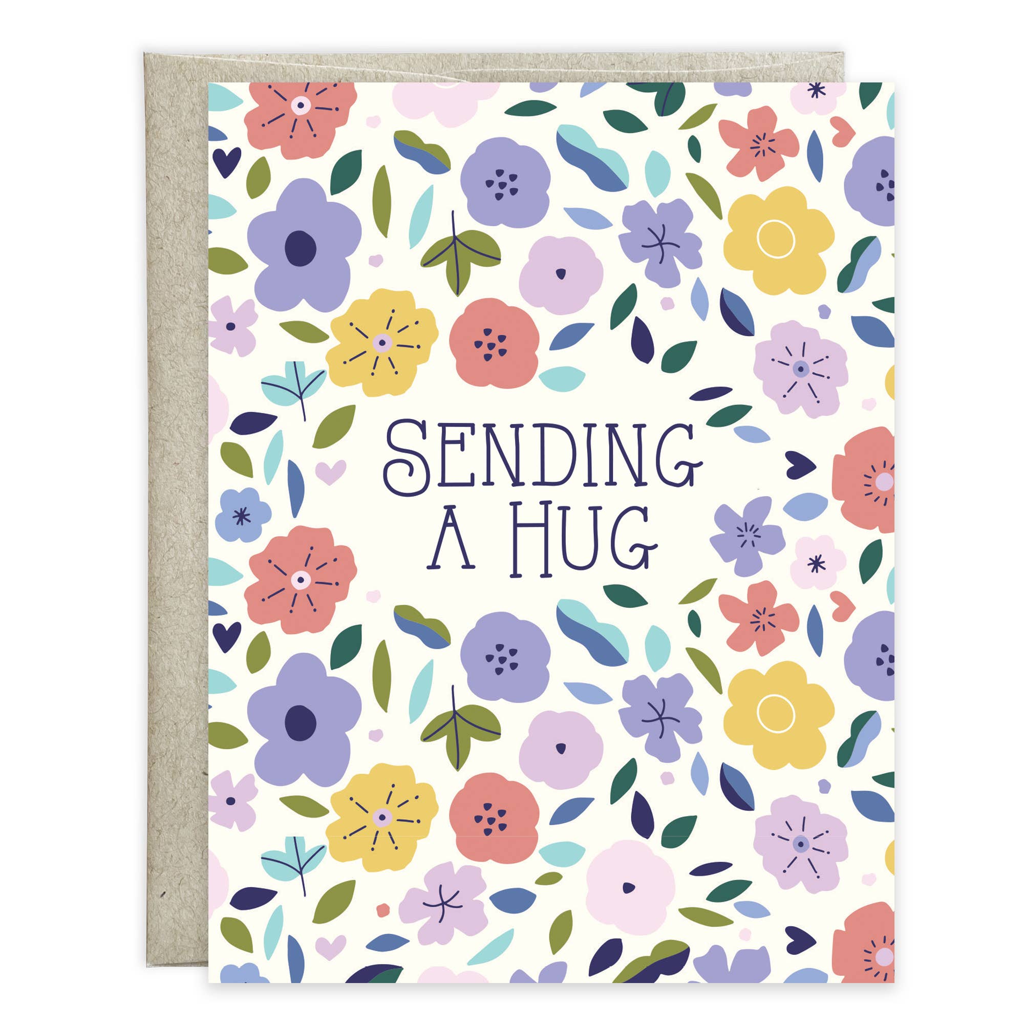 Thinking of You Greeting Card - Sending A Hug