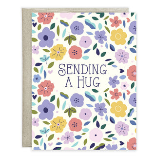 Thinking of You Greeting Card - Sending A Hug