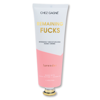 Remaining F*cks Lavender Hand Cream | Hydrating Vegan Hand Lotion (Chez Gagné)