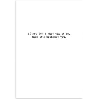 Weird Relative Greeting Card - Just for Fun