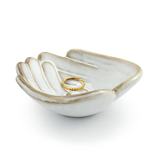 Hand in Hand Together Ceramic Trinket Dish 4x4