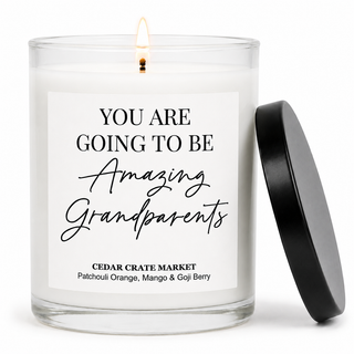 Grandparents Candle, Orange Berry Scent | You’re Amazing