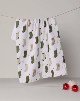 Geometry Stocking Medley Tea Towel