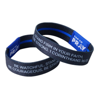 Tap To Pray® Wristband – First Responders - Law Enforcement