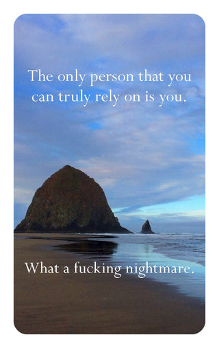 Disappointing Affirmations Deck | Affirmation Card Deck