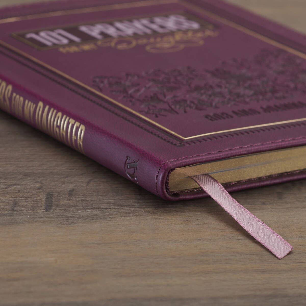 Gift Book 101 Prayers for My Daughter Faux Leather
