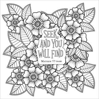 Blessed Artist's Coloring Book | Christian Adult Coloring Book