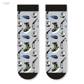 Eat Sleep Hockey Kids' Crew Socks