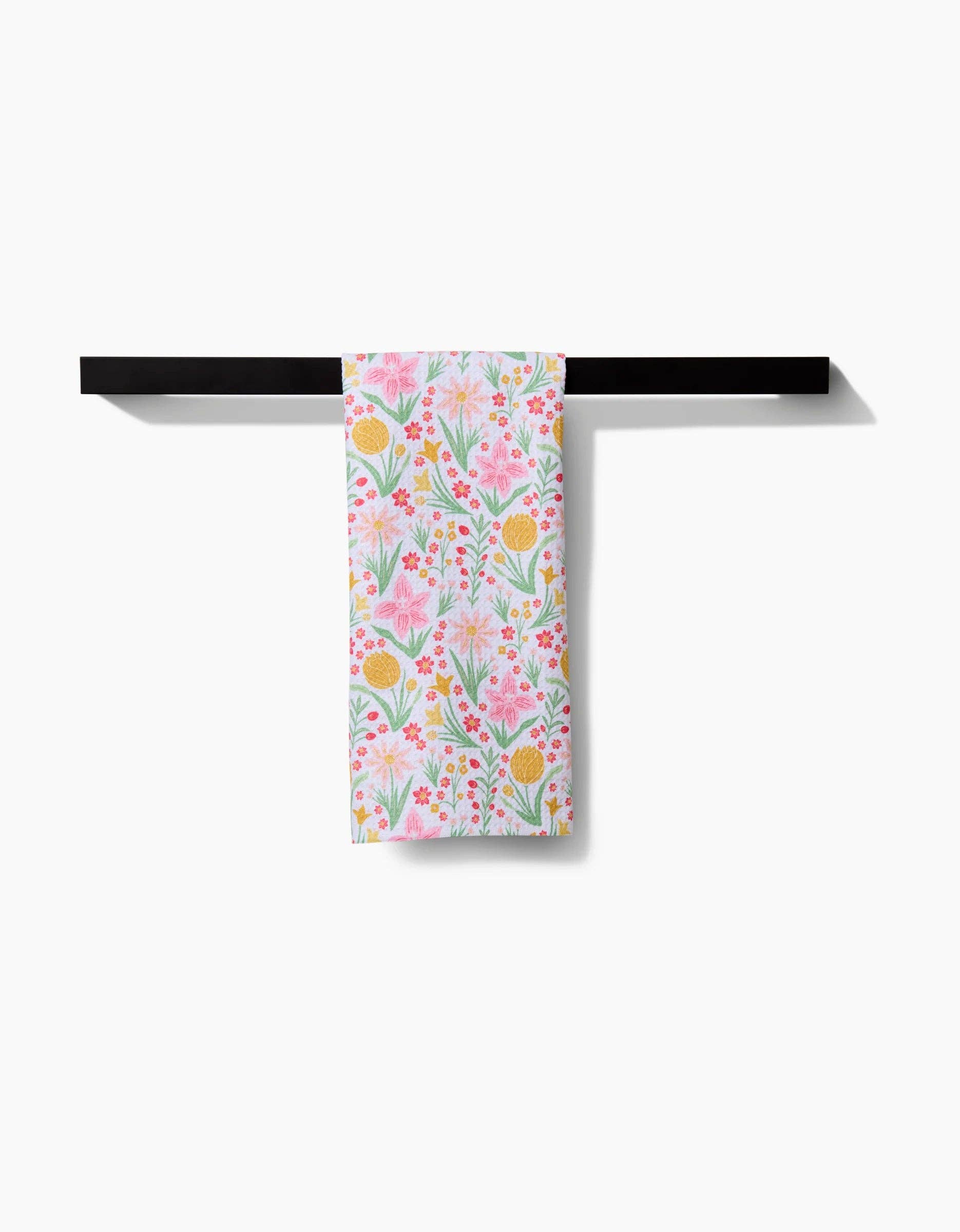 Geometry Garden of Light Tea Towel