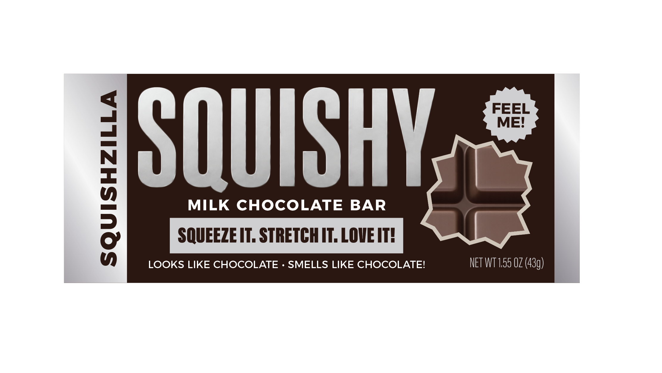 Scented Squishy Chocolate Bar | Slow Rise Novelty Toy