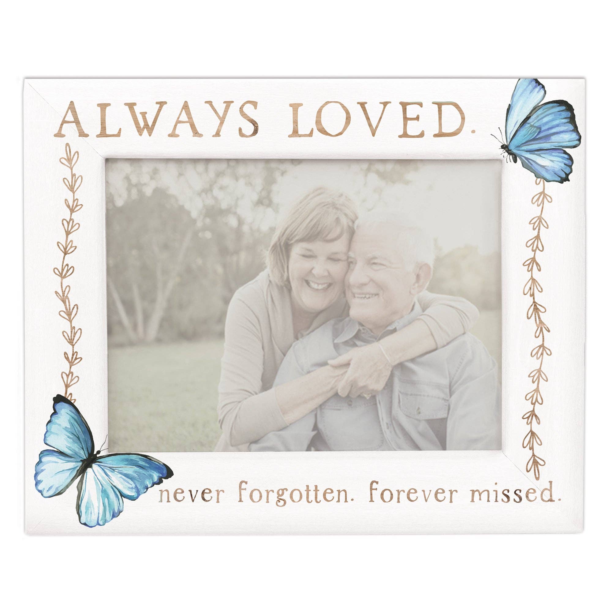 "Always Loved" Butterfly Memorial Frame by Sincere Surroundings