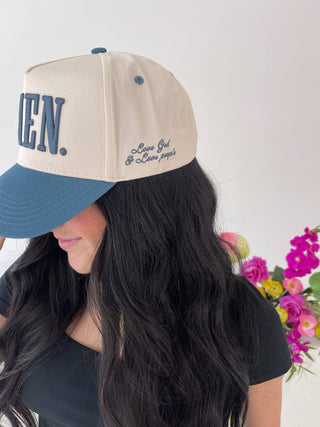 AMEN. Vintage Trucker Hat – Christian Faith Hat