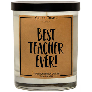 Best Teacher Ever Candle