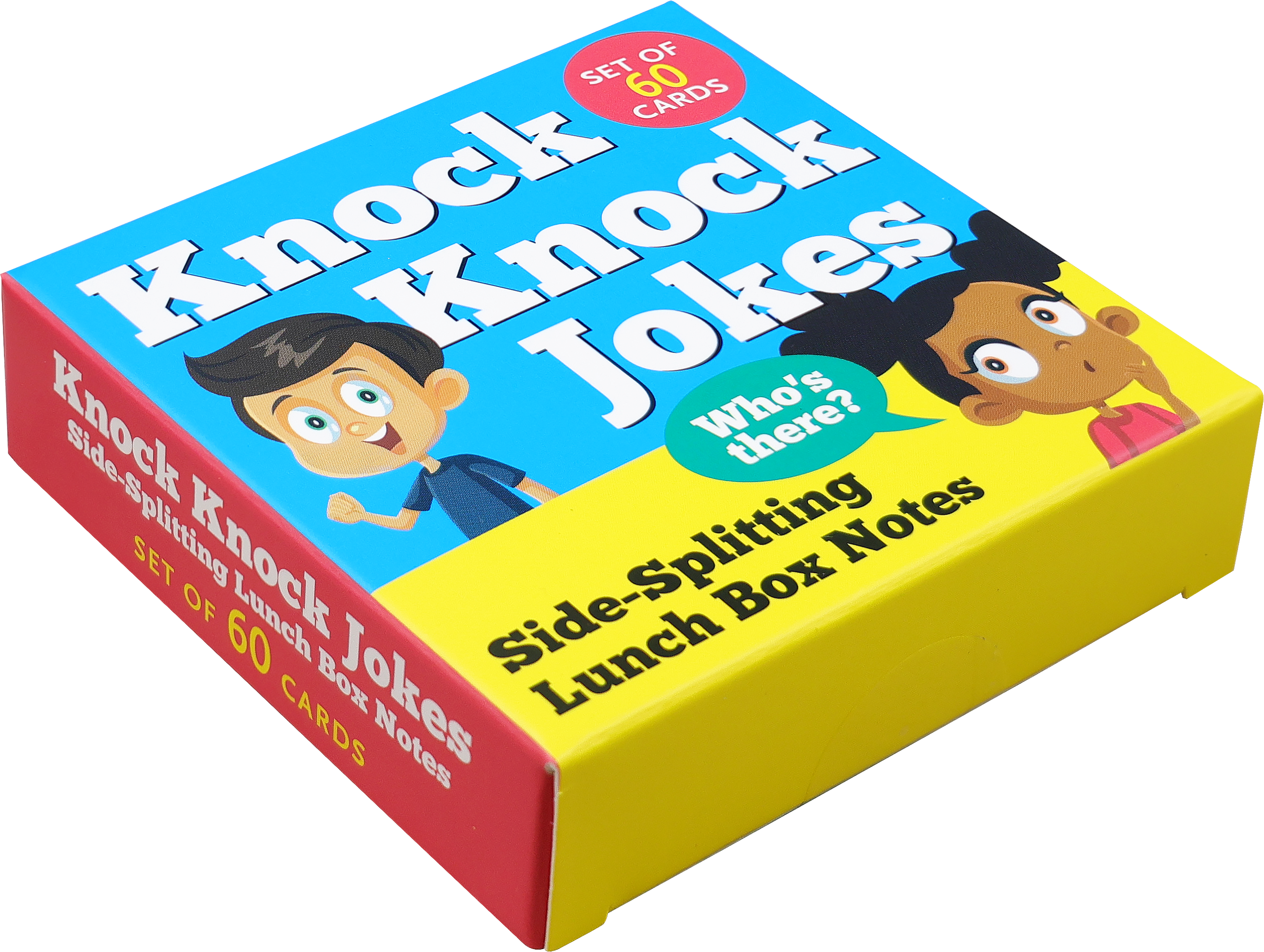 Knock Knock Jokes Lunch Box Notes (Set of 60 Cards)