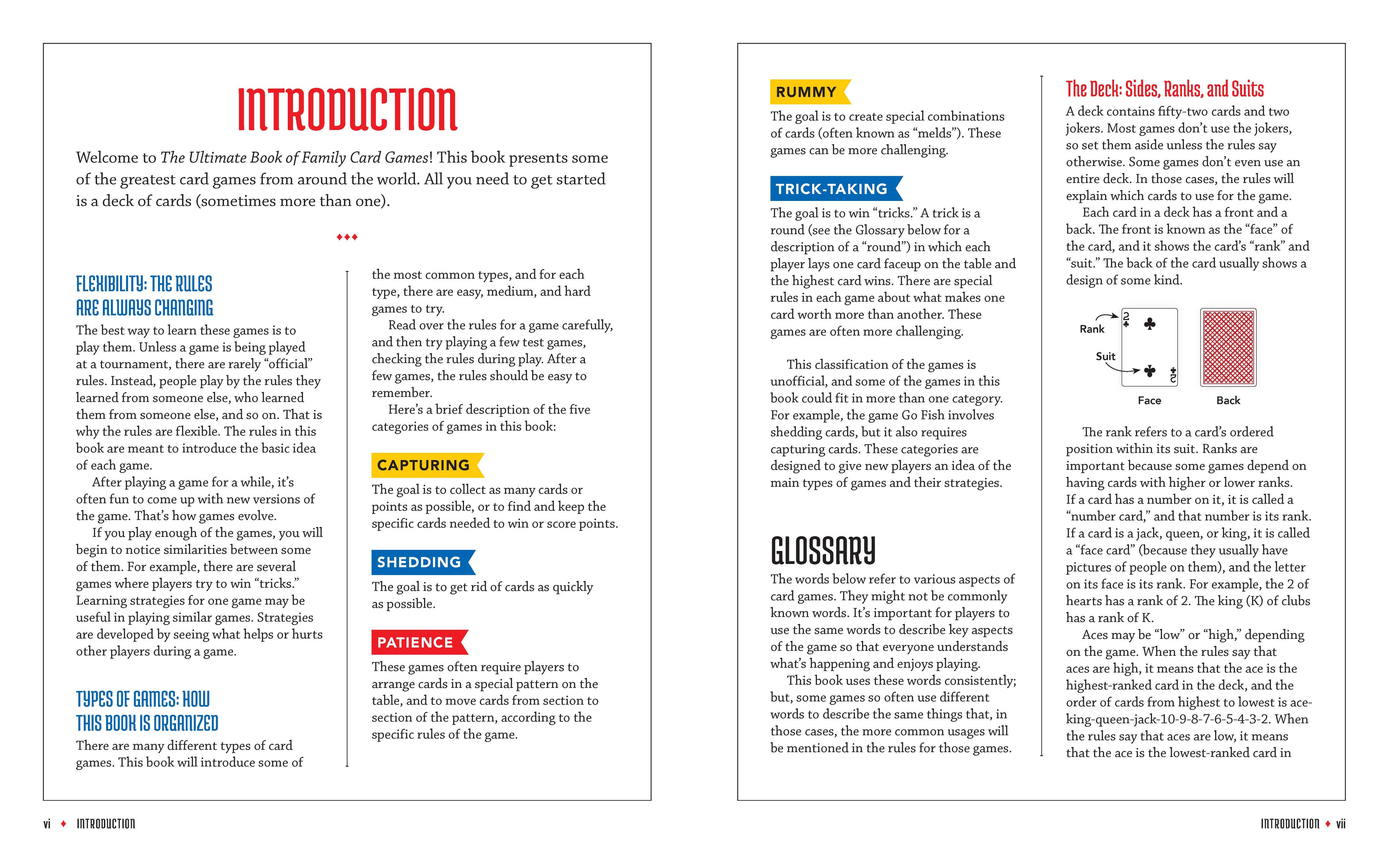 The Ultimate Book of Family Card Games: Over 50 Games!