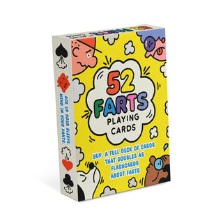 52 Fart Playing Cards