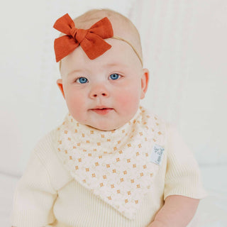 Copper Pearl Eden Baby Bandana Bib Set
