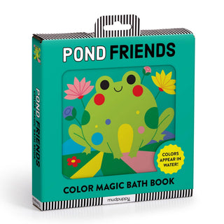 Pond Friends Color Magic Bath Book | Color-Changing Baby Bath Book