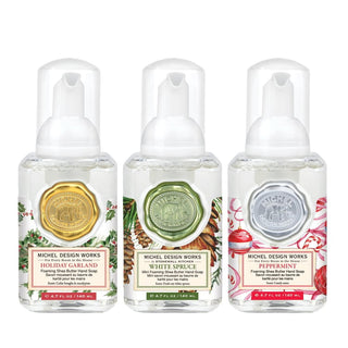 Holiday Wishes Mini Foaming Hand Soap Trio