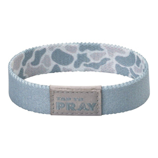 Tap To Pray® River Rock Camo Aspen Bible Verse Wristband