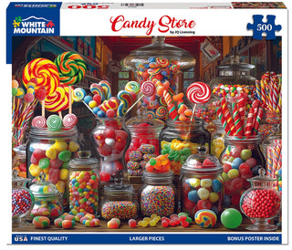 Candy Store 500-Piece Jigsaw Puzzle