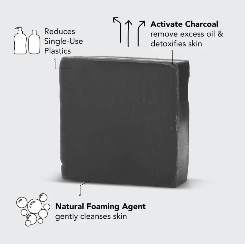 Charcoal Detoxifying Solid Body Wash