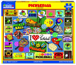 Pickleball 1000-Piece Jigsaw Puzzle