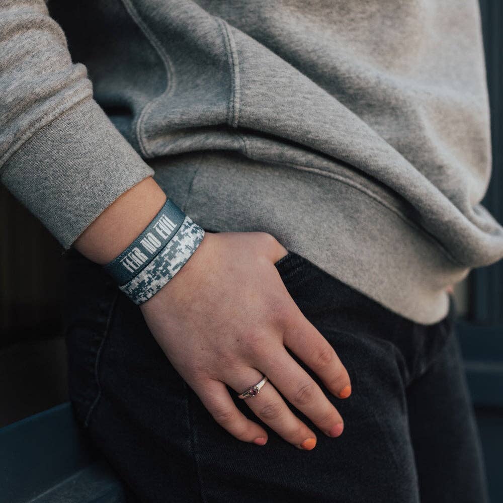 Fear No Evil Bible Verse Bracelet