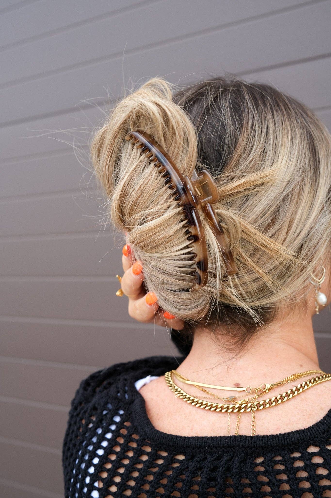 Shiny Original Hold Everything Claw Clip