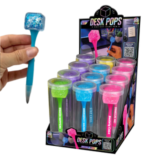 Fun Doh Squishy Cube Toy Pen Assortment - 12/Display
