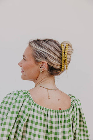KAXI Scalloped Original Hold Everything Claw Clip