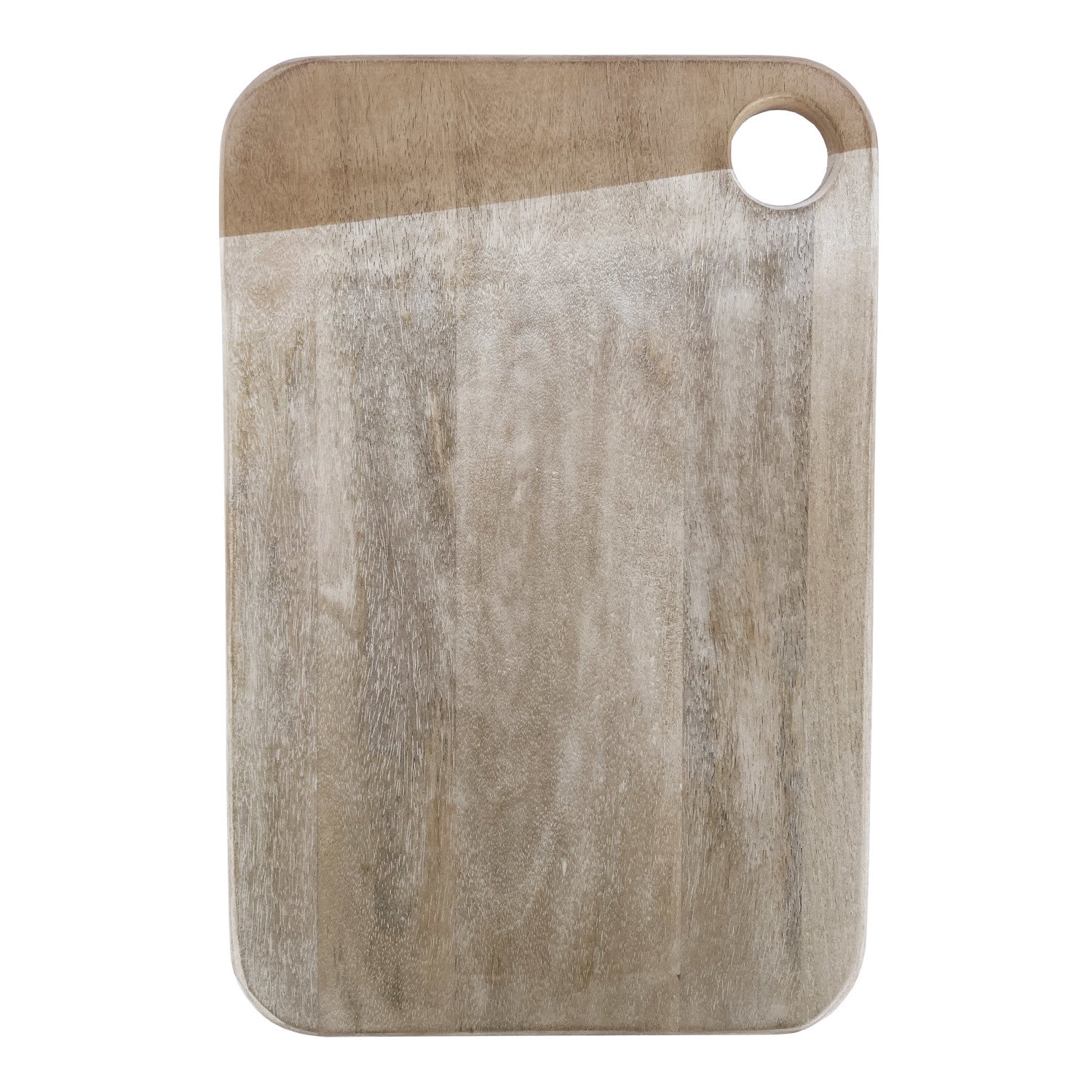 Mango Wood Whitewashed Cheese Board