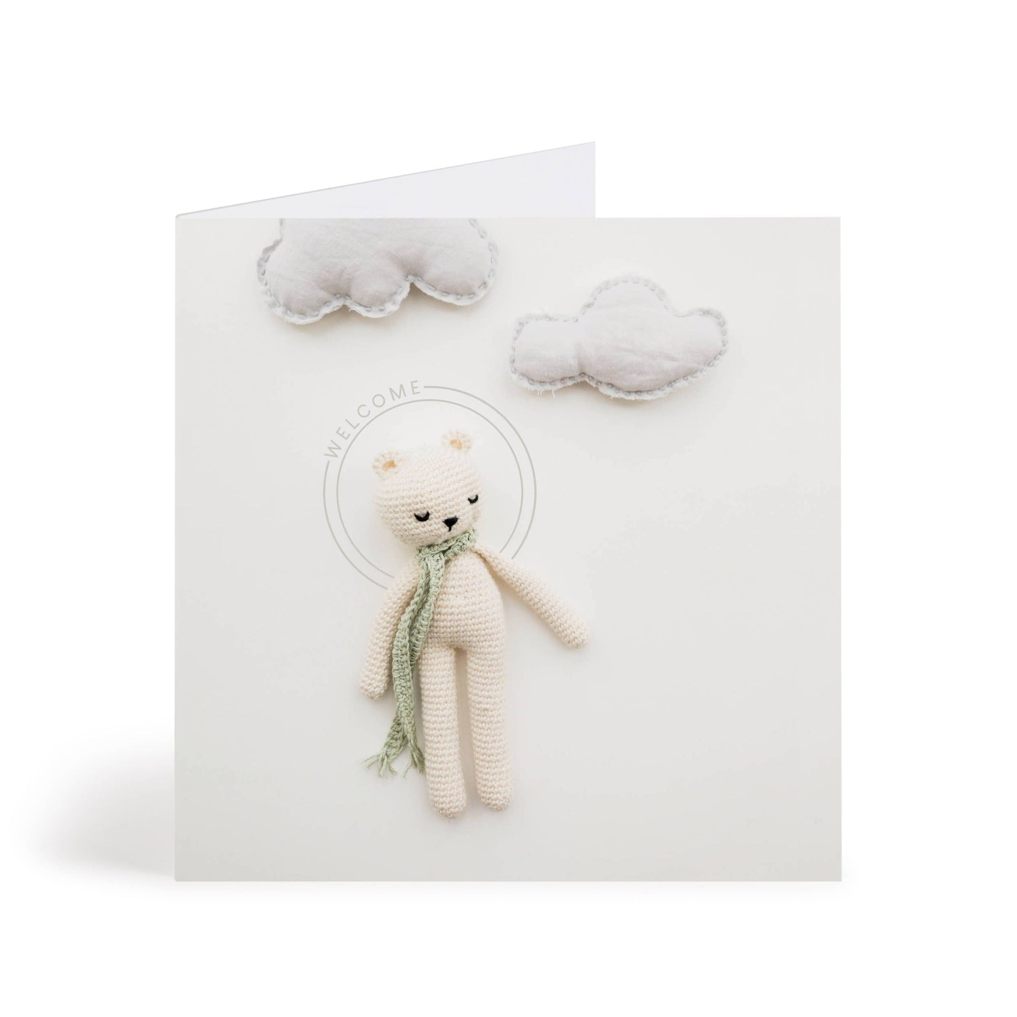 Knitted Together Baby Card