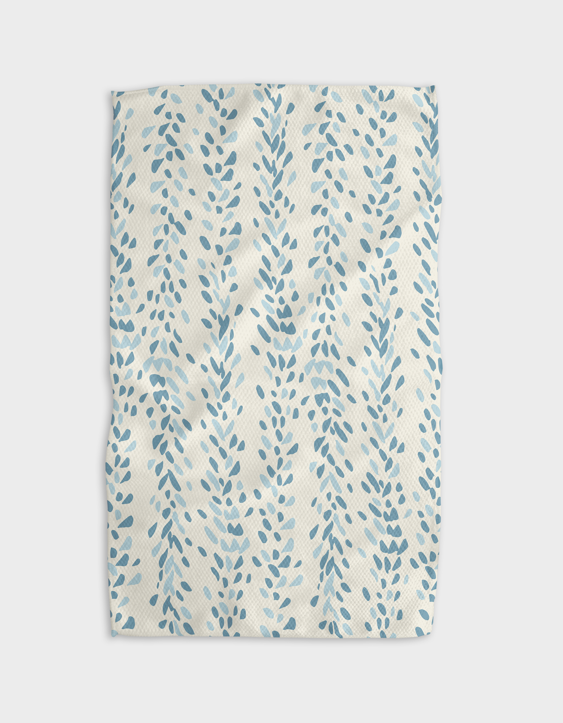 Geometry Reeds Printed Midday Tea Towel