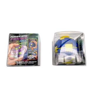 Power Spin Squeeze Fidget Ball Toy