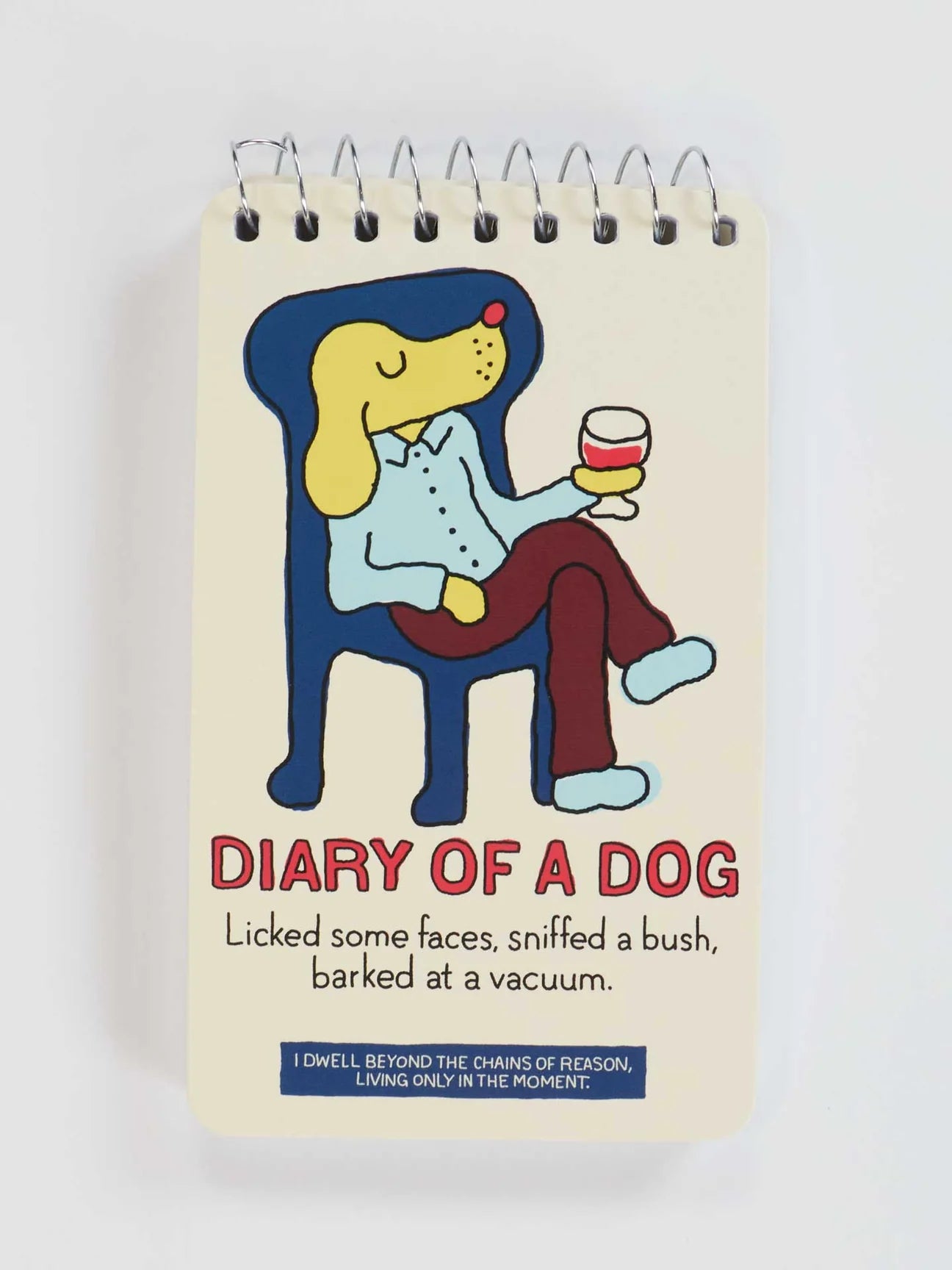 Diary Of A Dog Spiral Notebook