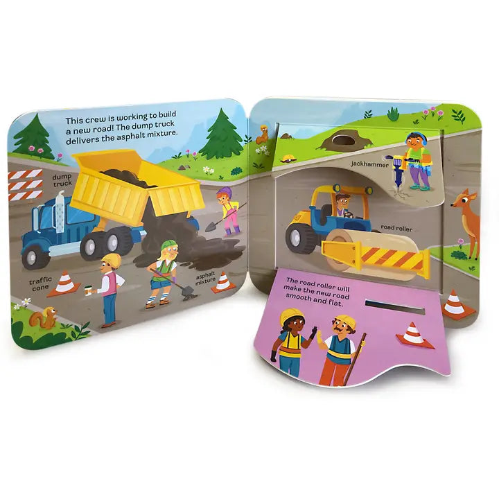 Peek A Flap Dig Board Book