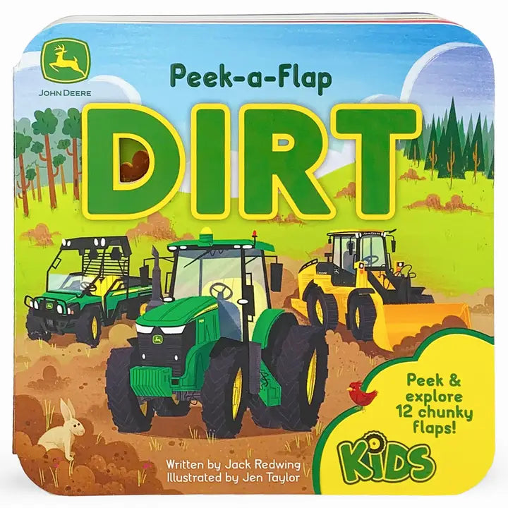 Peek A Flap Dirt Board Book