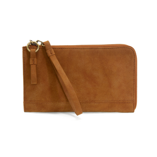 Karina Faux Suede Convertible Wristlet/Crossbody