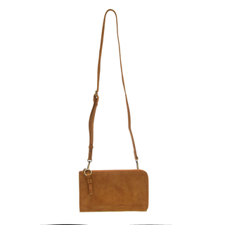 Karina Faux Suede Convertible Wristlet/Crossbody